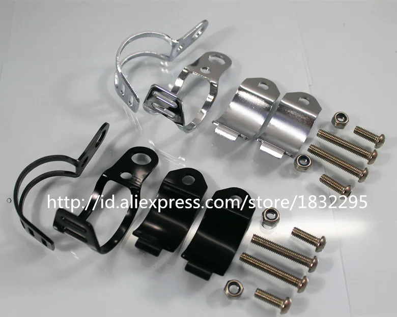 

HOT 1 pair Motorcycle Turn Signals Relocation Fork Clamps Mount Light Holder lamp mount Bracket for 30MM-45MM front fork