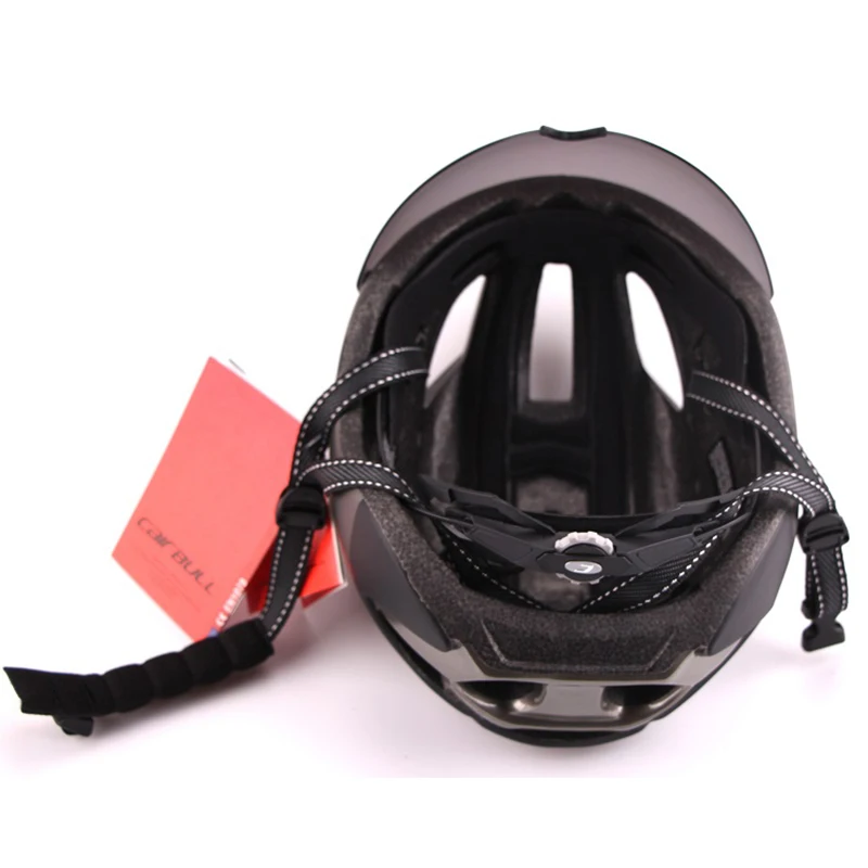 3 lentes 280g Aero gafas bicicleta casco carretera bicicleta deportes seguridad en molde casco montar hombres velocidad Airo casco de Ciclismo de prueba de tiempo - 6