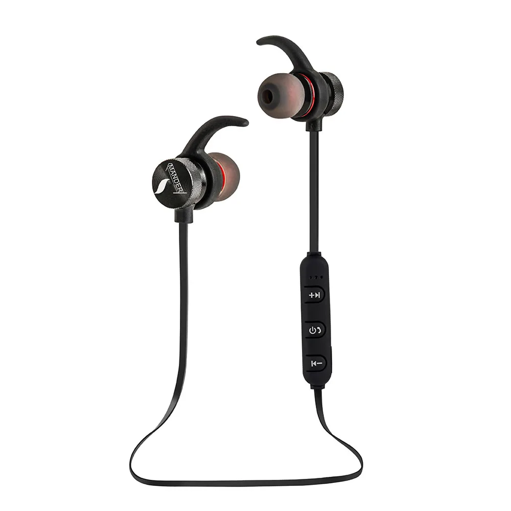 Americamander BT31 Магнитная стерео Bluetooth headphones беспроводной Sports наушники aptX с микрофоном