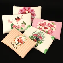 Sweet Flamingo PU Leather Coin font b Purses b font Women Small font b Wallets b