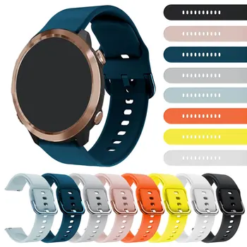 

Silicone Quick Release Strap For Garmin Vivoactive 3 Music Vivoactive HR Smart Watch Band For Garmin Forerunner 645 Watchband