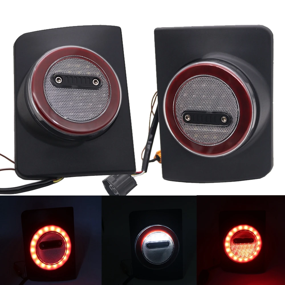 

TNOOG US/EU Version LED Tail Light For Jeep Wrangler JK 2007-2017 Running Brake Light Reverse Lamp Turn Signal