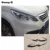 Auto anteriore del corpo della lampada della Luce rivelatore telaio bastone ABS Cromato parti di copertura trim 2 pz Per Peugeot 2008 2014 2015 2016 2017