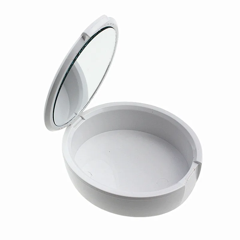 

Dental Products Orthodontic Retainer Mouthguard White Dentures Storage Case With Mirror Box Save Dentist Recommend