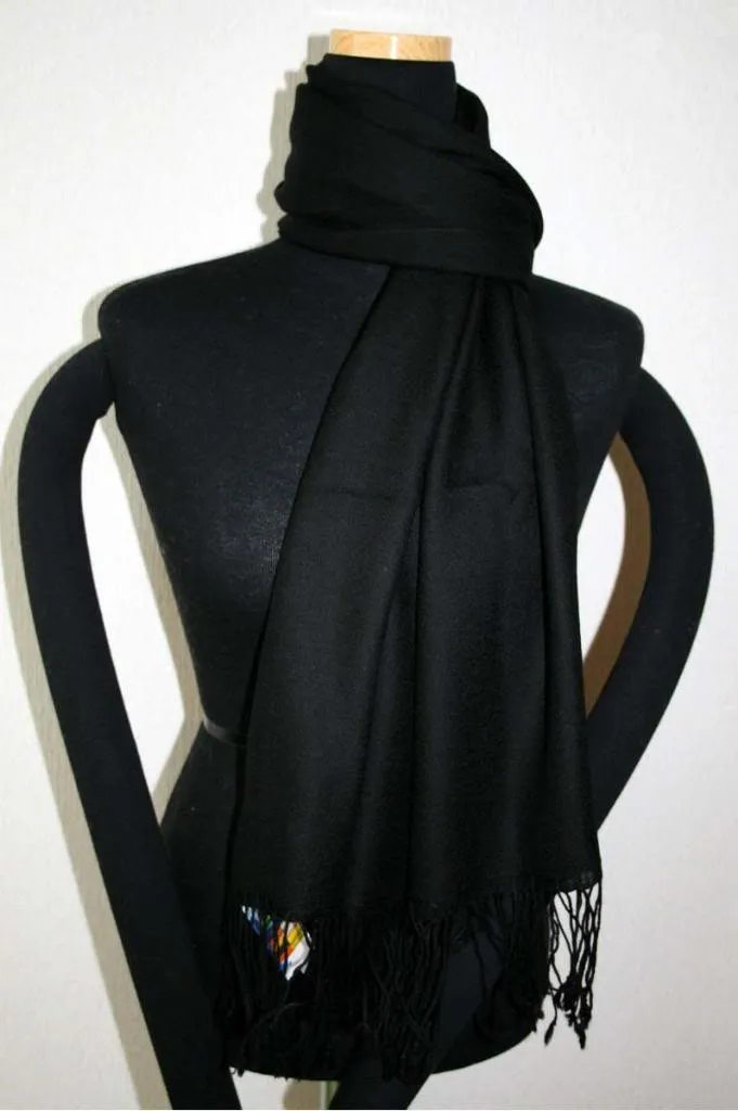 Limited Promo Offer Free Shipping Black Chinese Women's Silk Pashmina Shawl Scarves Wrap WS-121 Limited Promo Offer Free Shipping Black Chinese Women's Silk Pashmina Shawl Scarves Wrap WS-121