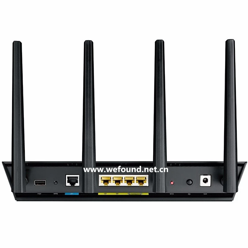 Идеально подходит для RT-AC87U 802,11 AC2400Mbps двухдиапазонный гигабитный маршрутизатор беспроводной Wi-Fi маршрутизатор с антенной 4x4 MU-MIMO