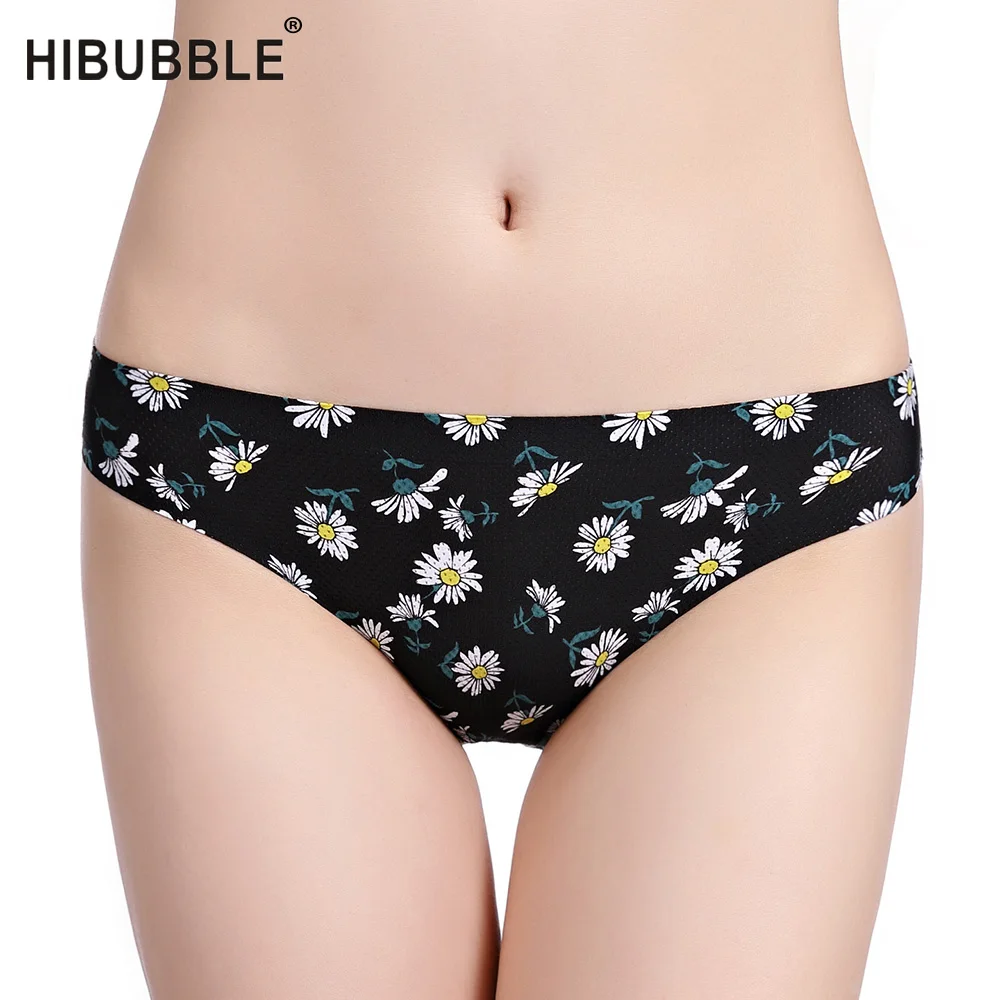 Женские сетчатые дышащие трусики HIBUBBLE сексуальные с низкой посадкой бесшовные