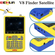 100% Original V8 Finder HD DVB-S2 High Definition Satellite Finder MPEG-2 MPEG-4 satellite Finder TV Receiver Tool For Sat Dish