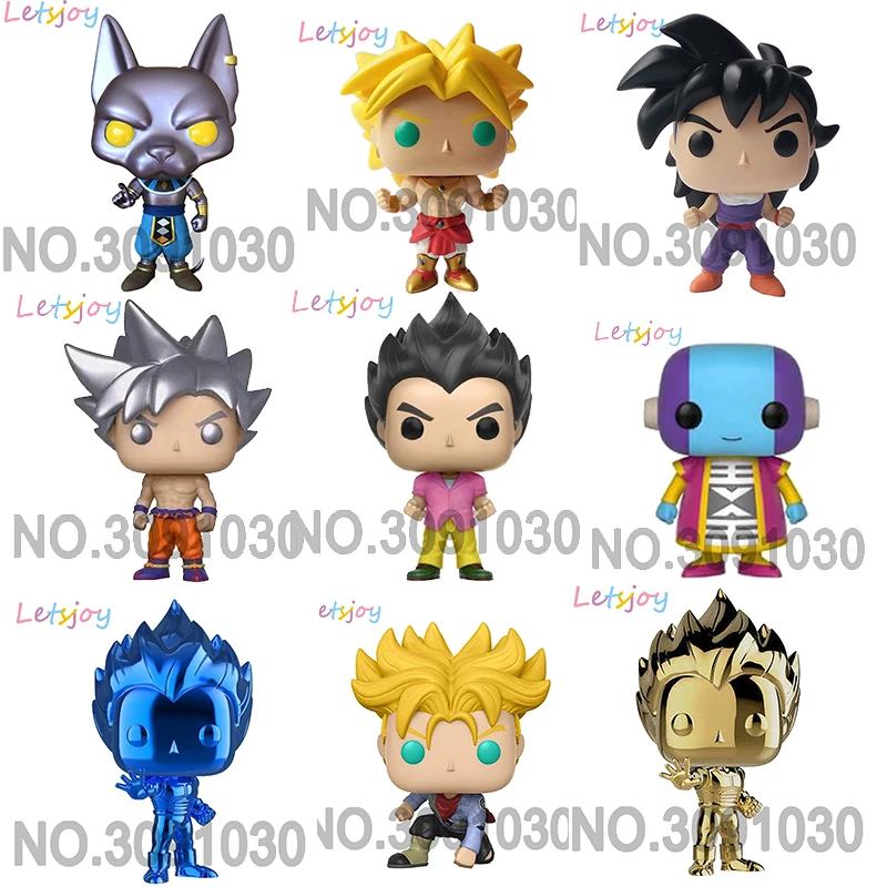 zen oh Key of Egoism broly 15cm pop dragon ball Vegetto Official letsjoy Vegeta big ape casual clothing electroplating cute doll