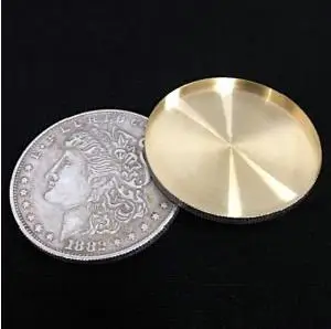

Expanded Shell Super Morgan Dollar Version,Coin Magic Tricks,Magia Props,Accessories,Coin Appearing/Disappearing,Illusions
