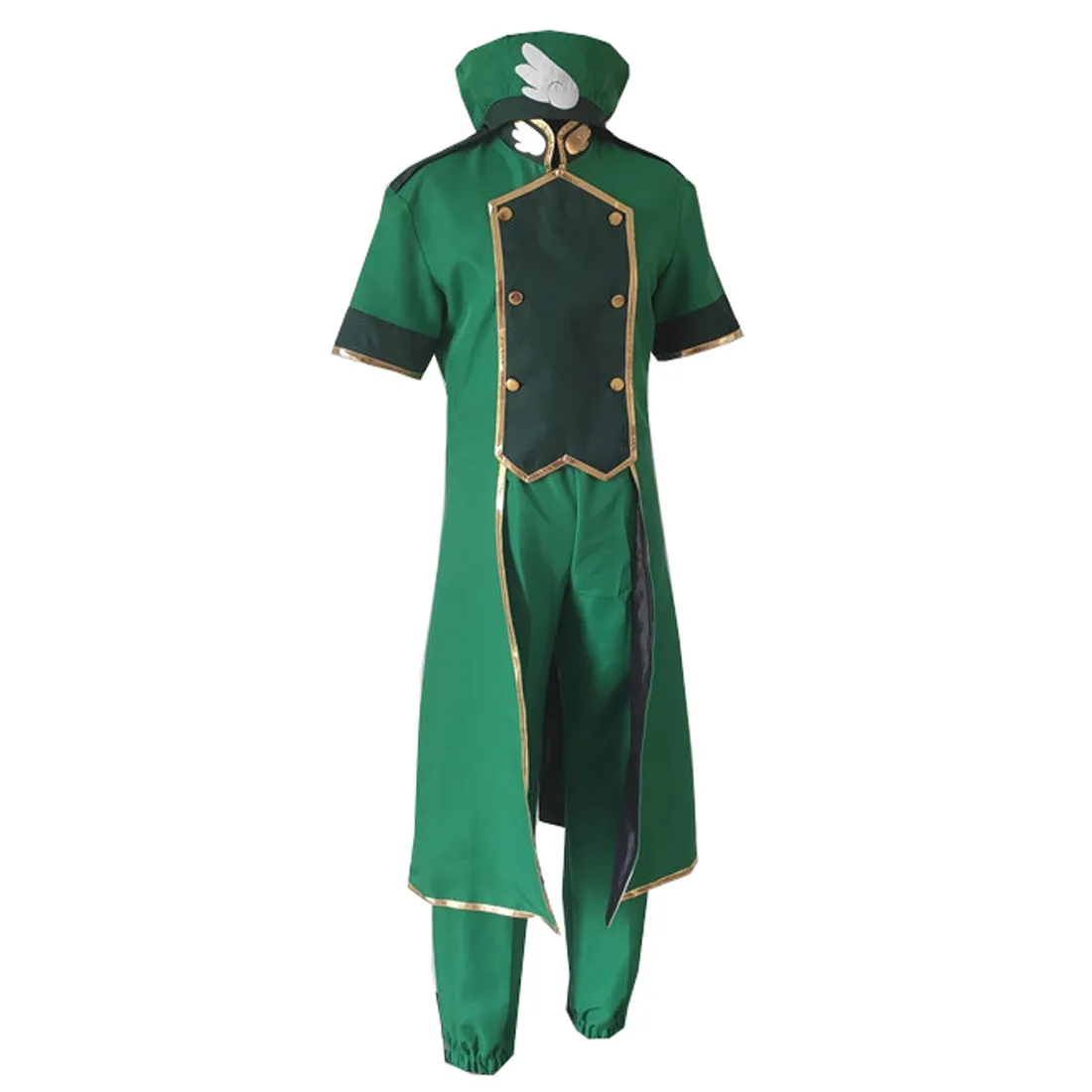 2019 Card captor Sakura Syaoran Li Cosplay Costumes Anime Chinese Robe Cardcaptor Men Women Uniform for Halloween Party | Тематическая