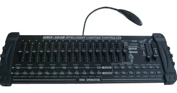

DMX 384A DMX console,Control 12pcs DMX lighting fixtures with 32 DMX channel each