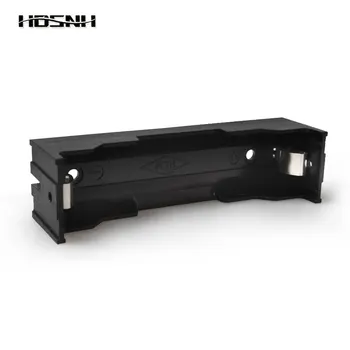 

High Quality 1*Battery Holder Black Plastic Case With Pin For 18650 3.7V Rechargeable Lithium Battery For Soldering Connecting