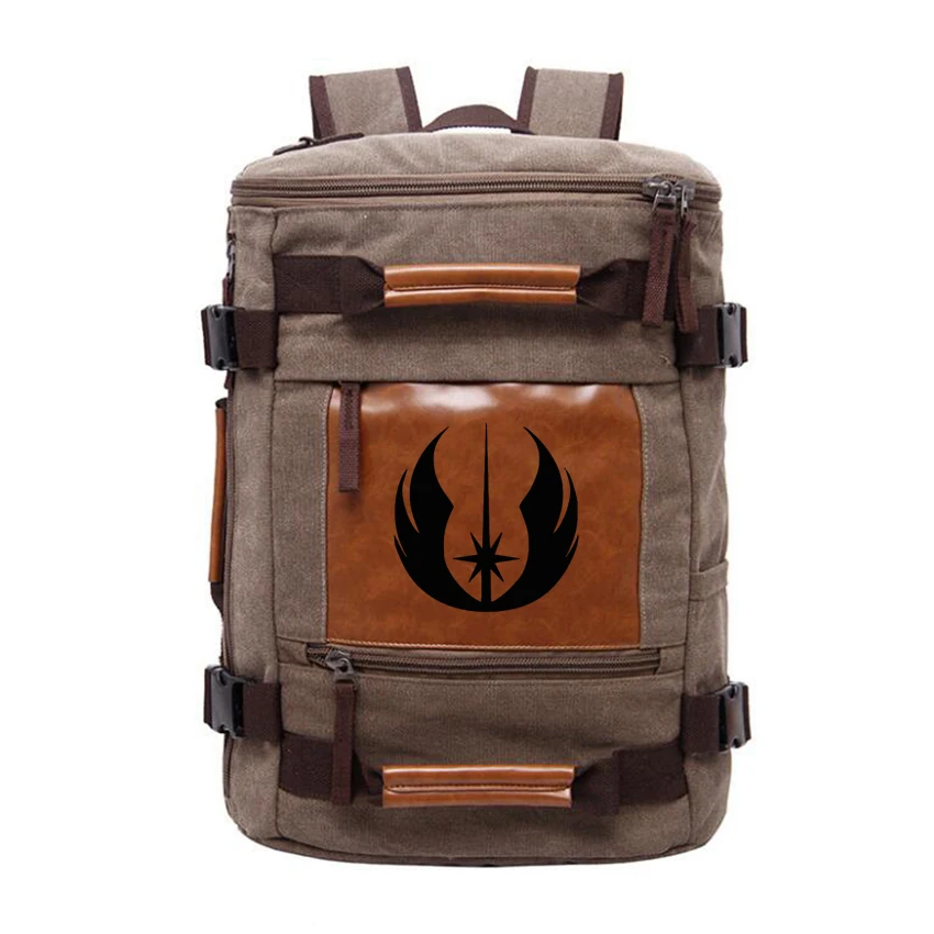 

Engraved Star War Stylish Backpack Male Travel Shoulder Bag Functional Versatile Bags Men Large Capacity School Backpack