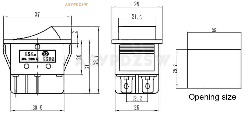 30A 250VAC-4