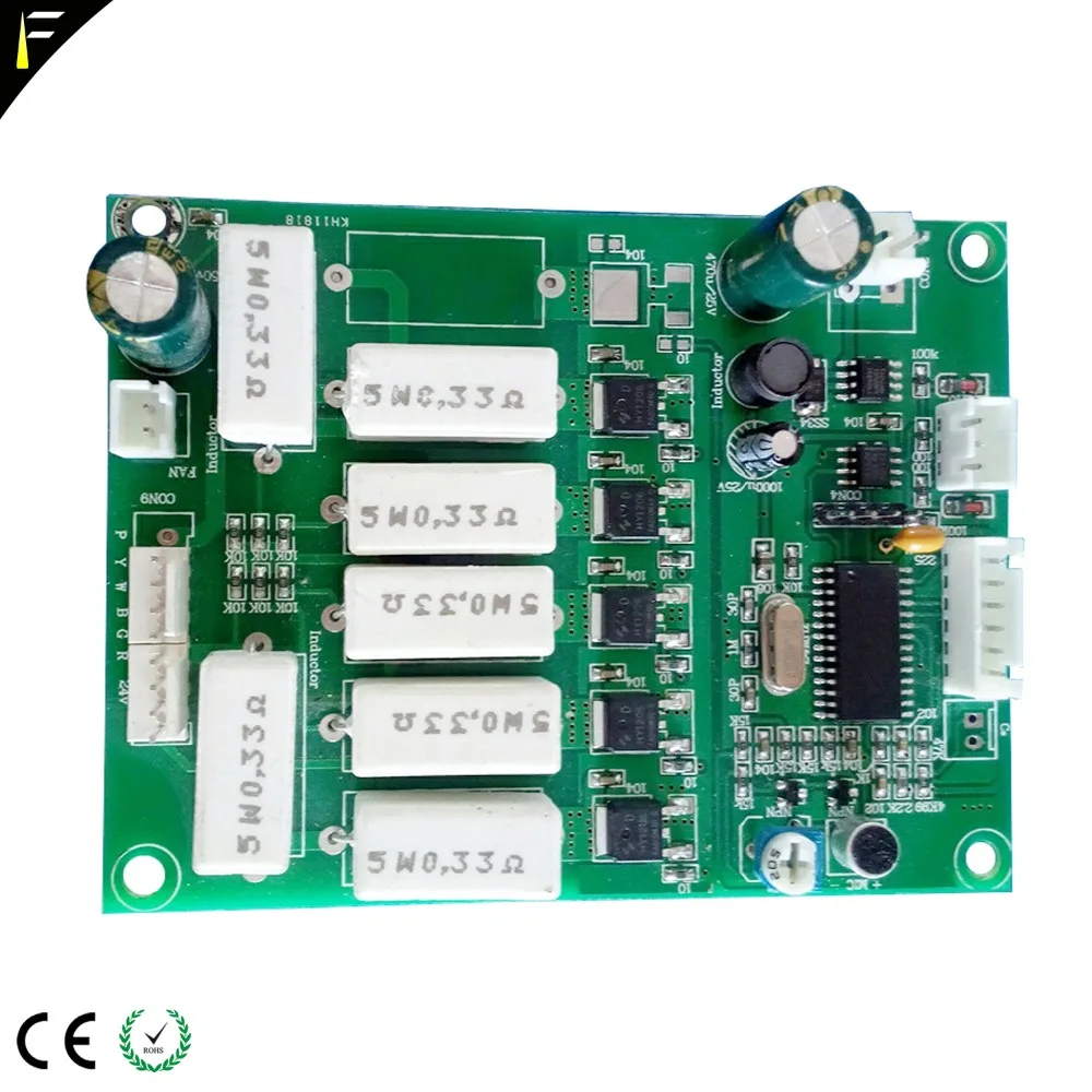 

36PCS LED Par Can Main Board Replacement LED Par Cannon MainBoard Part channel 1 dimer 2 red 3 green 4 blue 5 programs 6 speed