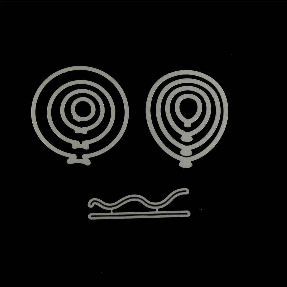 

1 Set 3D DIY Balloon Metal Cutting Dies Scrapbooking Cards Decoration Carbon Craft Die Photo Invitation