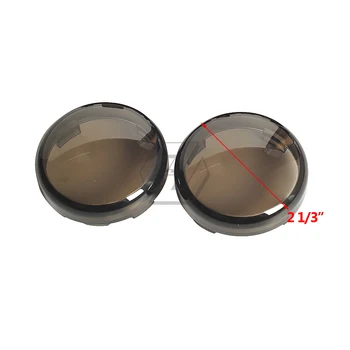

Motorcycle Turn Signal Lights Indicator Lens Cover Case for Harley Dyna Sportster Fat Boy 2002-2015 Rocker