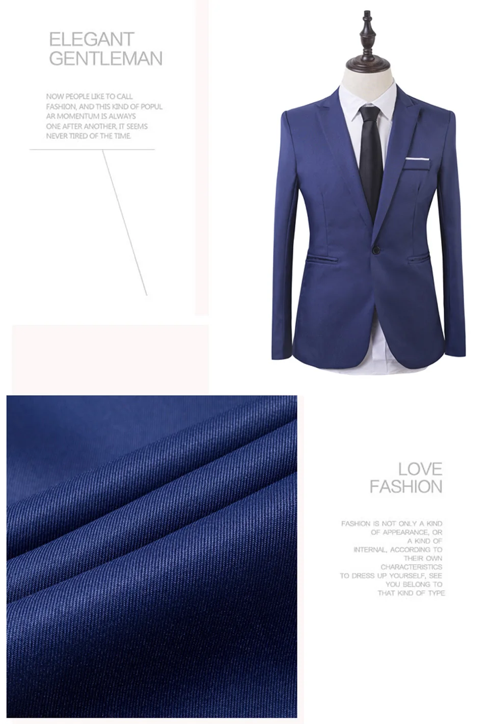 Luxury Men Wedding Suit Male Blazers Slim Fit Suits For Men Costume Business (6)
