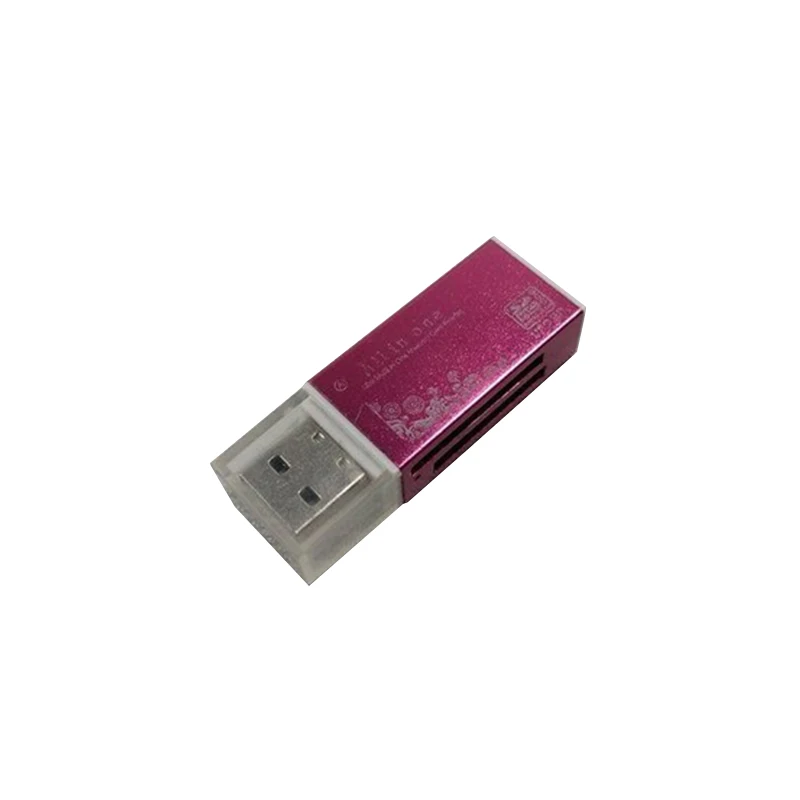 Высокая Скорость card reader 4 в 1 SD TF MS M2 Micro USB многофункциональный чтения карт памяти адаптера для портативных ПК телефон