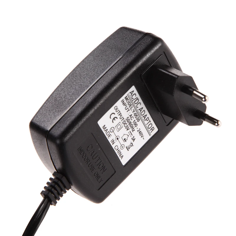 AC 100 240V конвертирующий адаптер DC 5V 3A Мощность 5 5x2 мм 3000mA Зарядное устройство