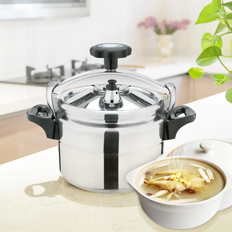 cooking pot Pressure pan 4.4L with autoclave glass cover and safety