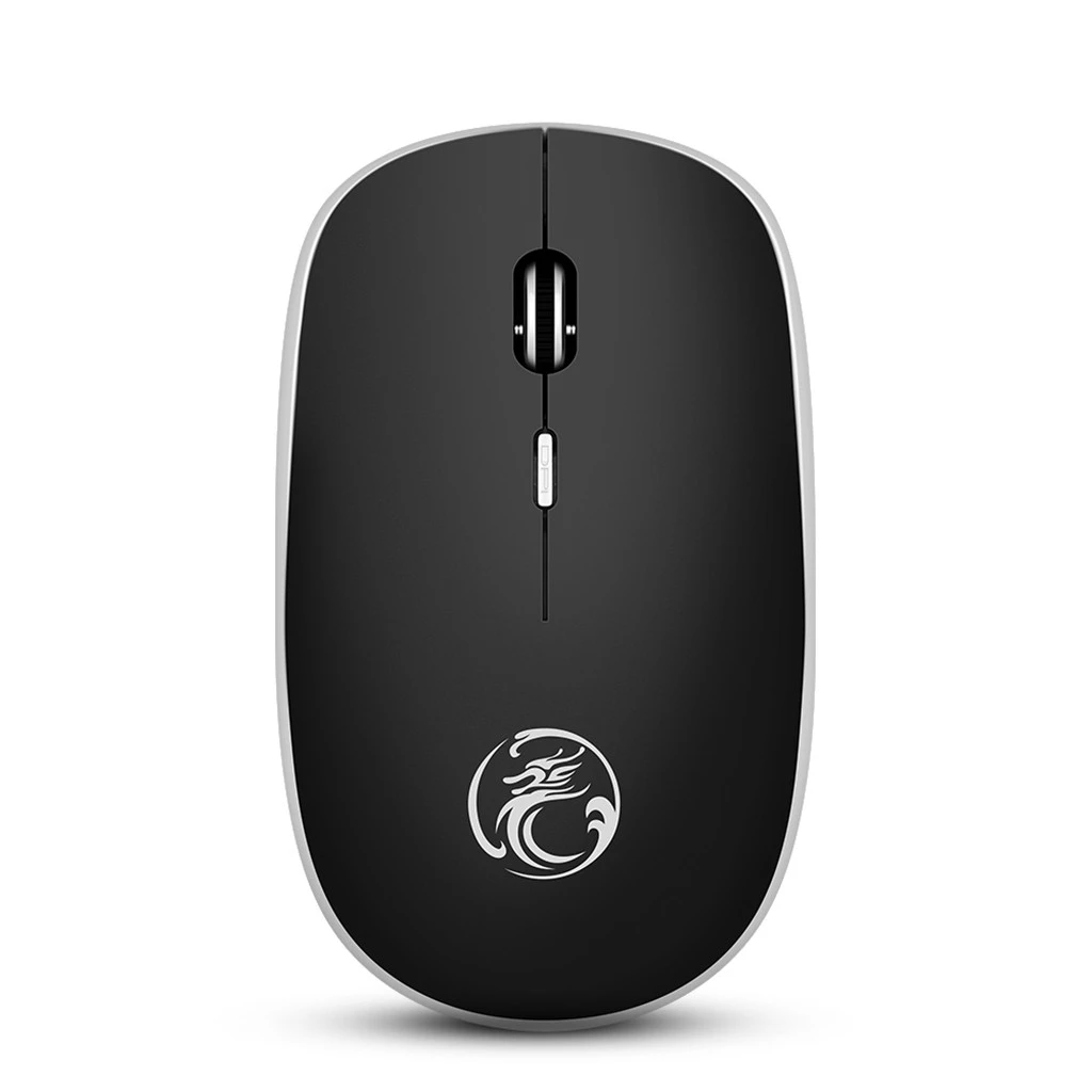 

iMice Wireless Mouse Computer Mouse Silent Ergonomic Mouse USB Wireless Mause Rechargeable 1600dpi Noiseless Mice For PC Laptop