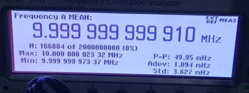 PLL-gps DO 10M gps приручить часы 10 МГц