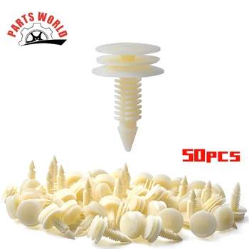 

50PCS Front Door Trim Panel Retainer Clips, Replaces OEM: 10153057 Chevy Buick GMC - Car Fasteners Clips