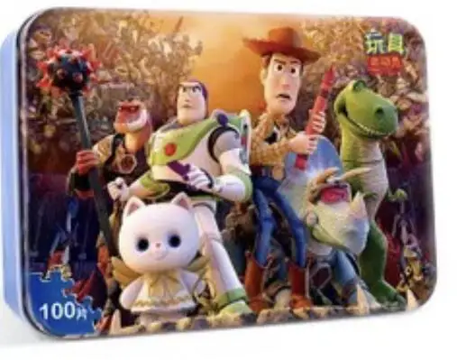 A Disney Pixar Toy Story 4 Мультяшные деревянные игрушки обучающий пазл Развивающие игрушки для детей подарок на день рождения рождественские подарки - Цвет: A