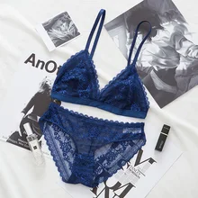 Дамский французский элегантный кружевной комплект нижнего белья, винтажный сексуальный бюстгальтер с вышивкой, полупрозрачный бюстгальтер без подкладки, супер тонкий бюстгальтер пуш-ап