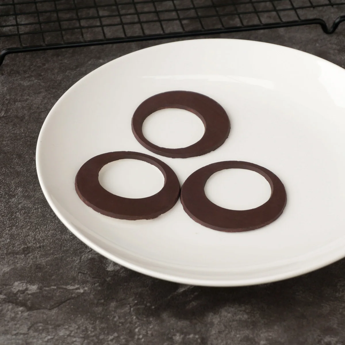Форма круга трафарет для шоколада формы украшения торта выемчатый кулон с подвеской переводной лист для шоколада выпечки Chablon