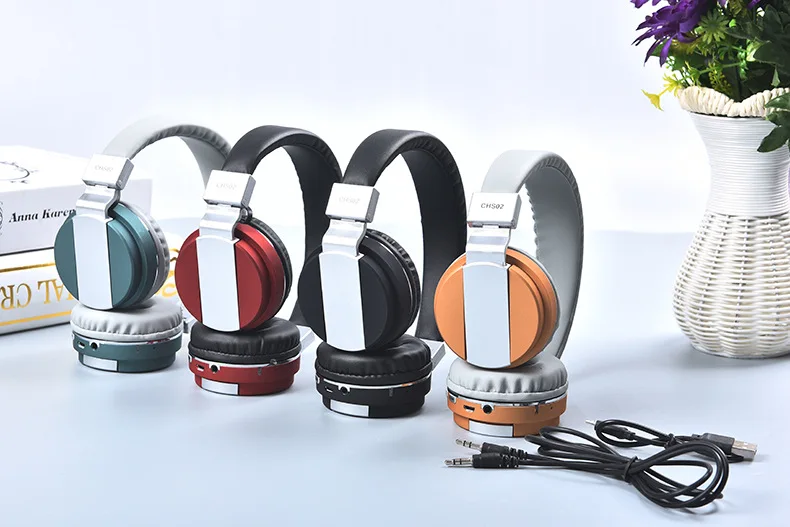 Bluetooth Headphones Wireless V4.2 Stereo Sport Music Headset with mic Support TF Card FM Radio for Xiaomi Android IPhone (5)