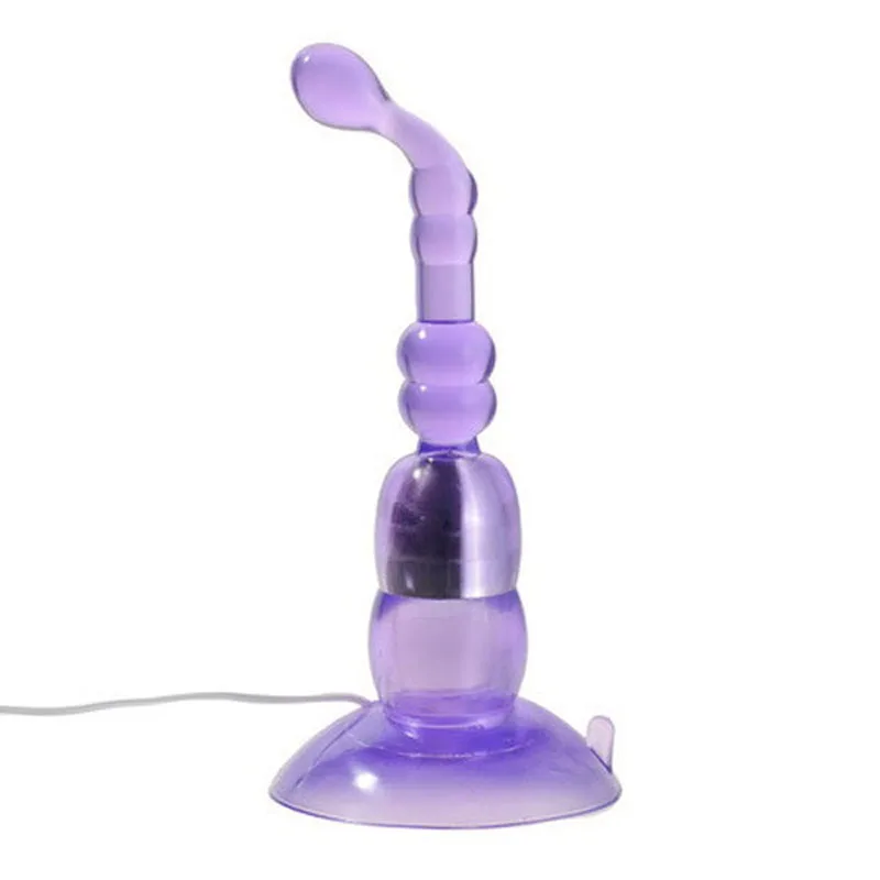 AA003570 Crystal Sucker Jelly Vibrating Anal Plug Toys Real Skin Feeling Adult Sex Toys Vibrator Dildo Penis For Women Sex Game Products (7)