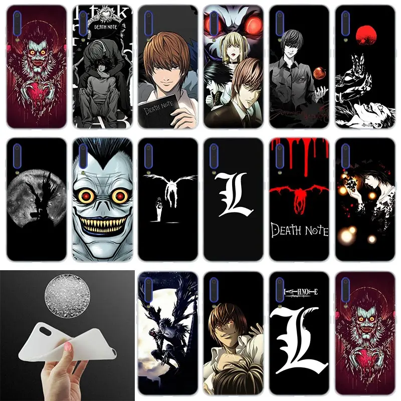 

Case Anime Manga Death Note Notebook For Xiaomi 9 se 8 lite 6X 5X Mi a1 a2 f1 Mix 2s Max 3 Phone redmi Note 7 pro 6 5 go cases