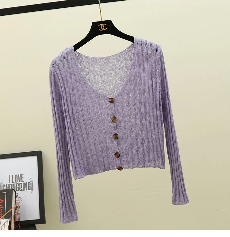 Nagodo Cardigan Women 2019 New Summer Crochet Jackets air-conditioning Shirt Jacket sunscreen Short Poncho Sweater Thin Coat