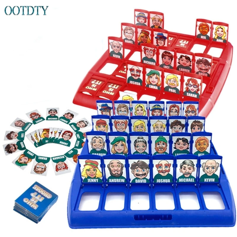 Who Is It Classic Board Game Funny Family Guessing Games Kids Children Toy Gift #330 Who Is It Classic Board Game Funny Family Guessing Games Kids Children Toy Gift #330