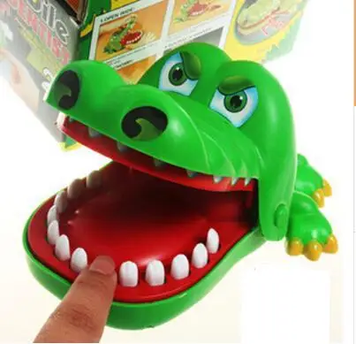 

Large Fun Toys Crocodile Dentist Bite Finger Game Funny Crocodile Toy for Kids Gift
