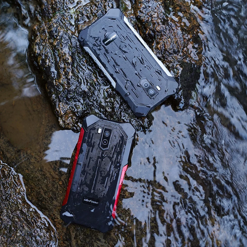 Ulefone Armor X3 мобильный телефон Android 9,0 IP68 Водонепроницаемый 2 ГБ 32 ГБ MT6580 5," HD+ 8MP 5000 мАч face ID 3g смартфон