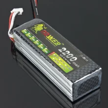 Lion 11.1V 2200mAh 30C Lipo Battery for 450 RC Helicopter -US Shipping
