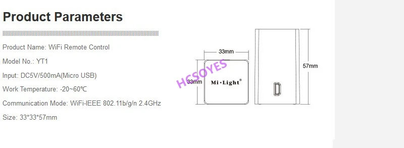 Milight YT1 2,4G WiFi беспроводной пульт YB1 9 Вт RGB+ CCT Светодиодная лампа прожектор YL1S/YL2S/YL1 приложение ИК Смартфон APP контроллер