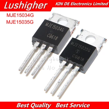 

10pcs MJE15034G TO220 MJE15035G TO220 (5PCS MJE15034 + 5PCS MJE15035 ) New Original TO-220