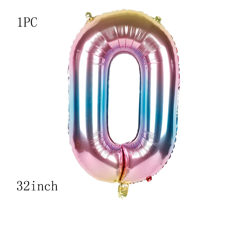 1 компл. 16 дюймов русские шары с днем рождения буквенные фольгированные праздничные украшения из шаров Надувные Воздушные шары - Цвет: 1pc