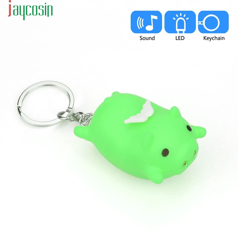 Buy JAYCOSIN Green cute pig led keychains flashlight