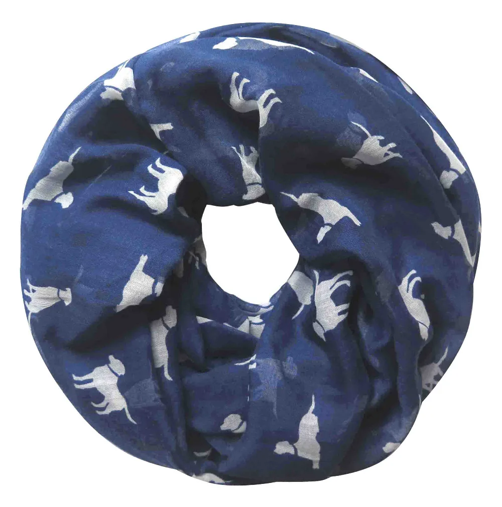 

Labrador Retriever Dog Pet Print Women's Infinity Loop Scarf Lightweight
