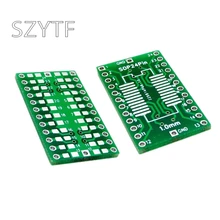 10 шт./пакет SOP24 SSOP24 плата адаптера DIP 1,0 мм шаг переключатель SMD DIP адаптер пластина