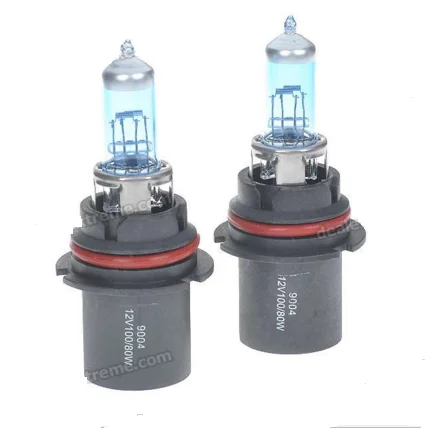 

2Pcs 9004 HB1 12V 100/80W Auto bulb halogen Light Car Double filament Bulbs headlights for free transportation White