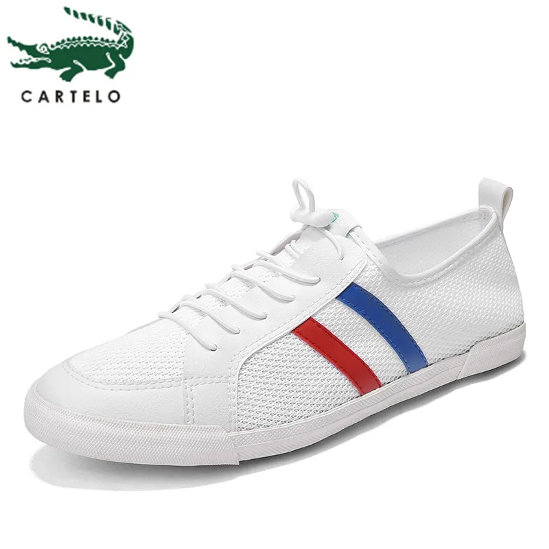 

CARTELO Brand men's shoes casual canvas sports shoes breathable mesh flat shoes men zapatillas hombre