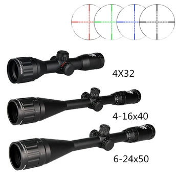 Canis Latrans 4X32 Rifle Scope Mil Dot Airsoft Gun Tactical Scope Reticle Optical Scope 4-16X40 Gun Rifle Scope 6-24x50 Scopes on scope