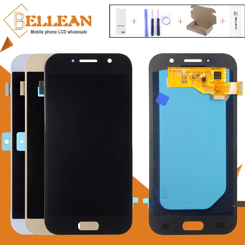 

Catteny A5 2017 Display For Samsung Galaxy A520 Lcd SM-A520 A520F Display With Touch Screen Digitizer Assembly Free Shipping